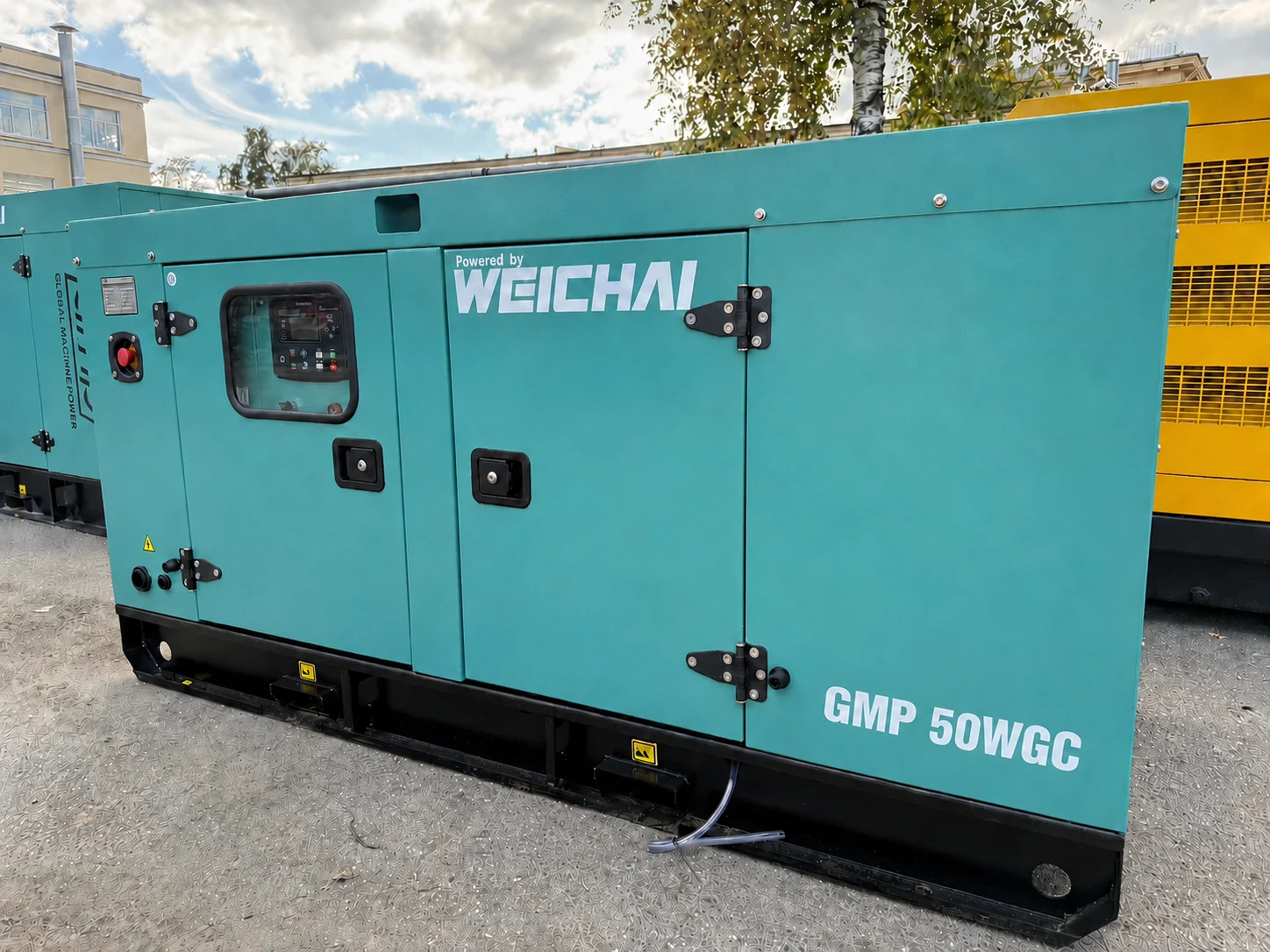 Дизельный генератор Weichai GMP 50WGC в кожухе — изображение 4