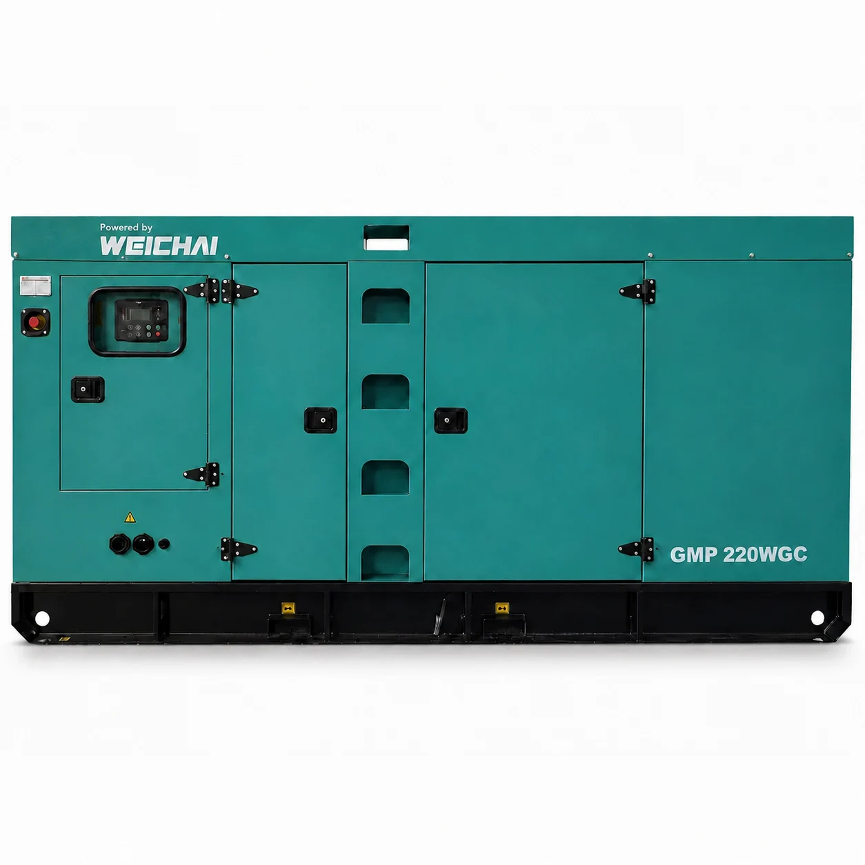 Дизельный генератор Weichai GMP 220WGC в кожухе