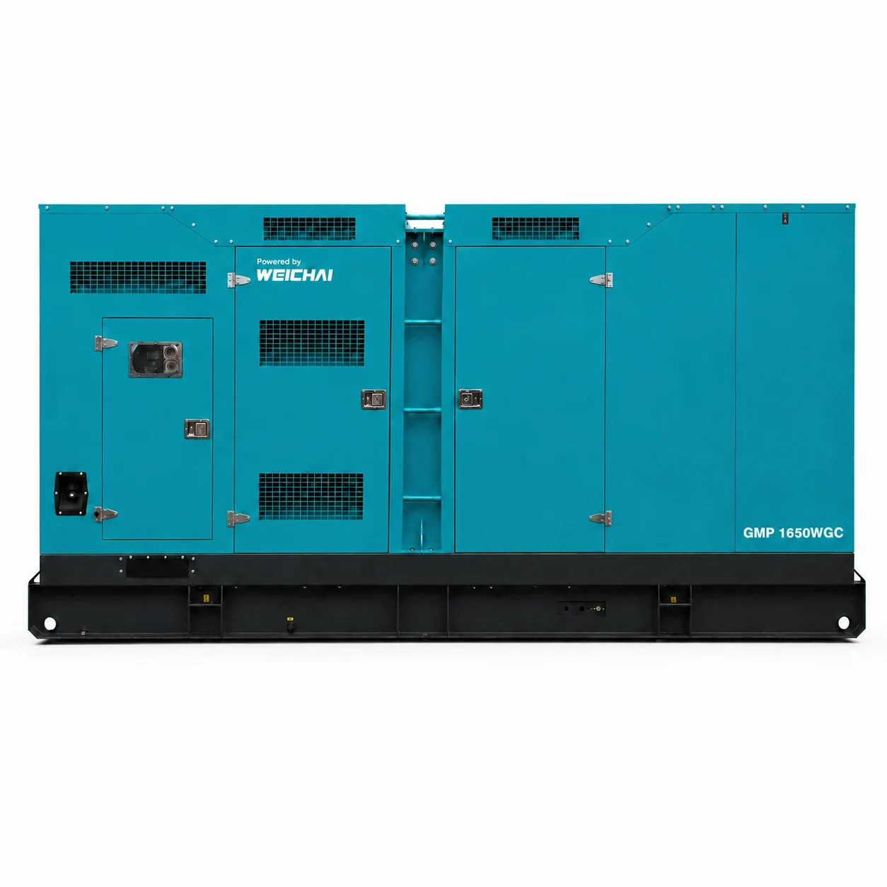 Дизельный генератор Weichai GMP 1650WGC в кожухе