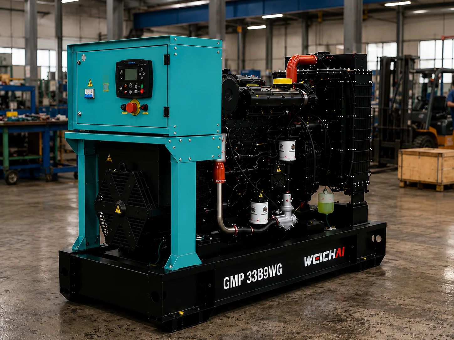 Дизельный генератор Weichai WPG33B9 (GMP33B9WA) 24 кВт — изображение 2