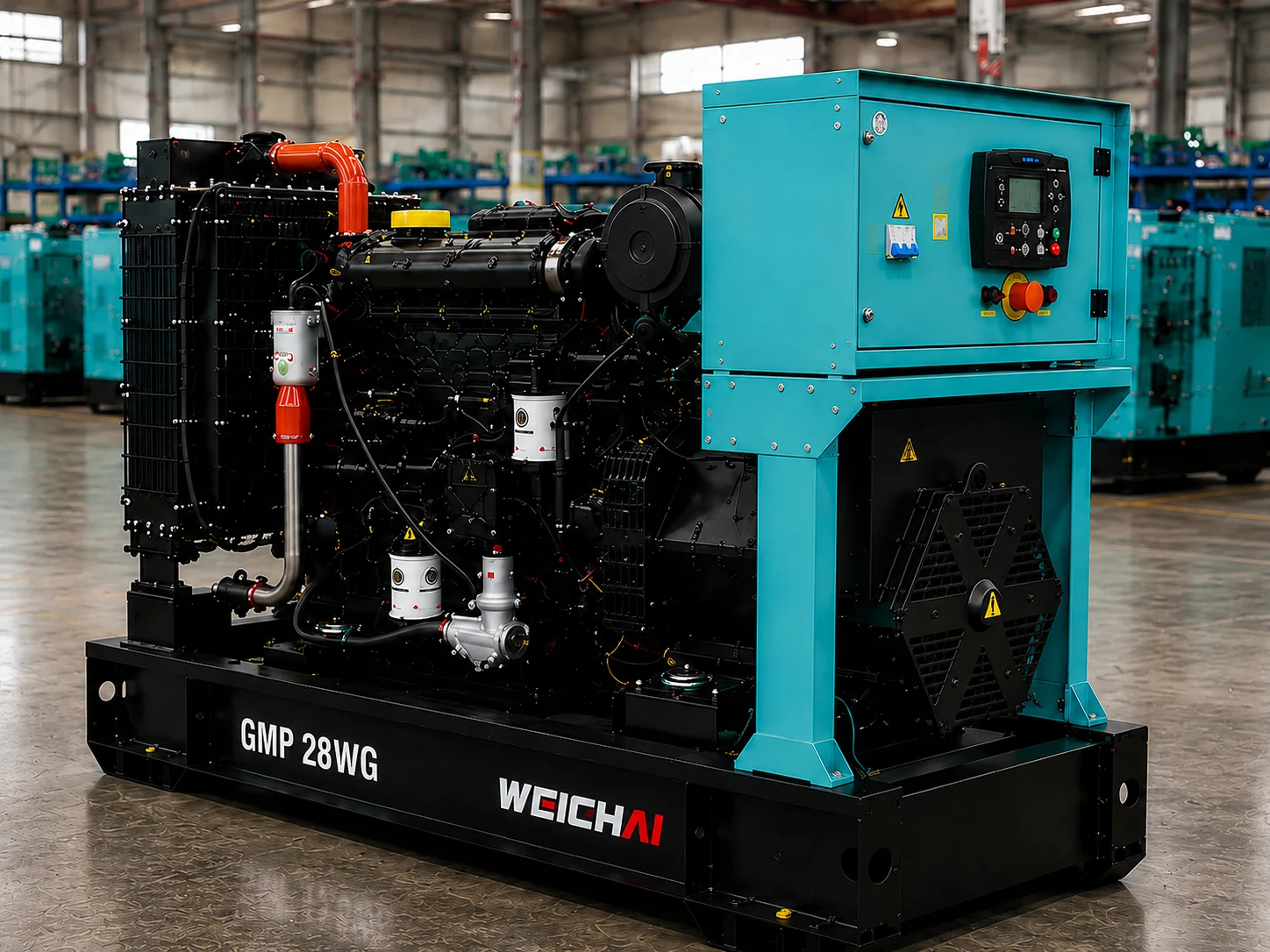 Дизельный генератор Weichai GMP 28WG — изображение 4