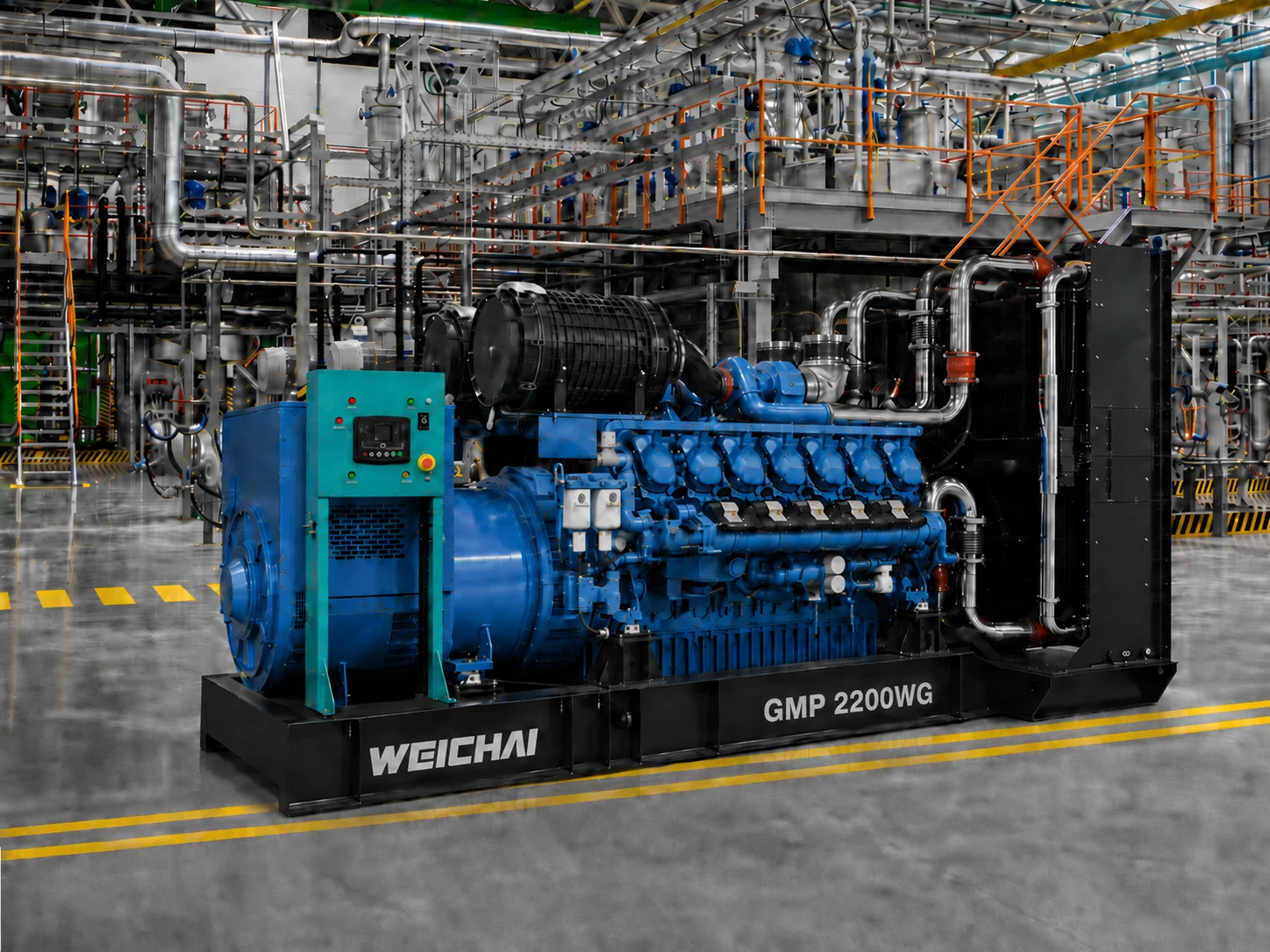 Дизельный генератор Weichai GMP 2200WG — изображение 2